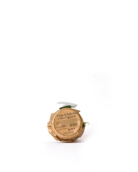 Crema di Radicchio e Olive Taggiasche 180 gr