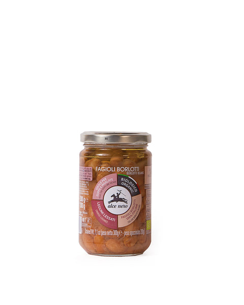 Borlotti Beans Boiled 300 Gr