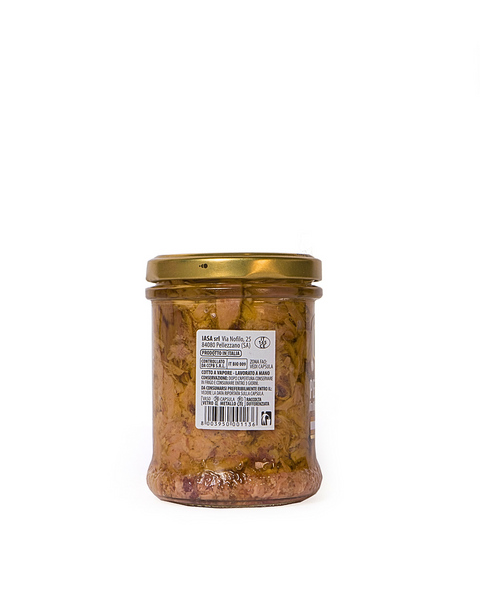 Filets de Thon Rouge à l'Huile Bio Evo de Sicile Igp 320 Gr