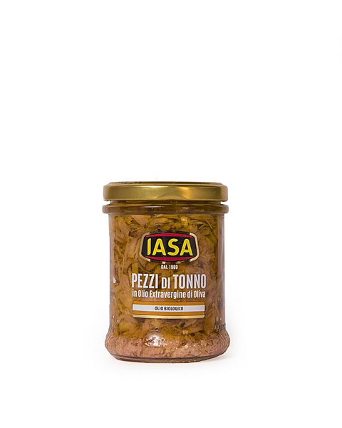 Filets de Thon Rouge à l'Huile Bio Evo de Sicile Igp 320 Gr
