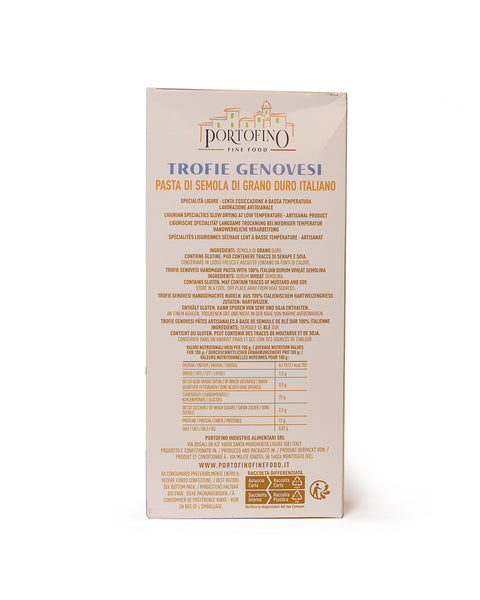 Trofie Genovesi Portofino 500 gr