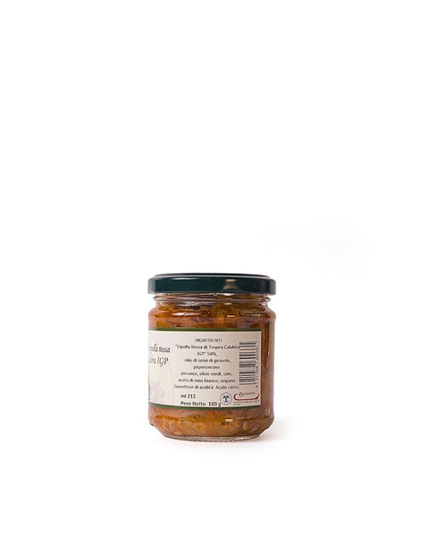 Crème d'oignon rouge de Calabre IGP 180 Gr