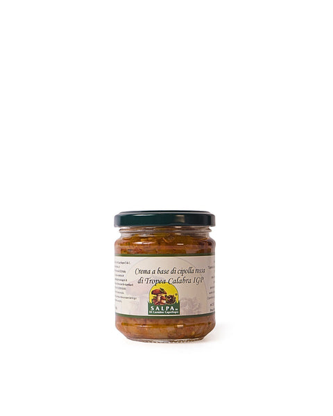Crème d'oignon rouge de Calabre IGP 180 Gr
