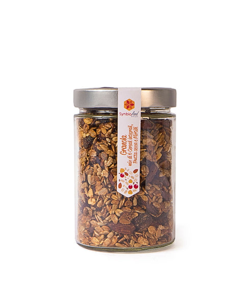 Granola Mix di 6 Cereali Integrali, Frutta Secca e Mirtilli