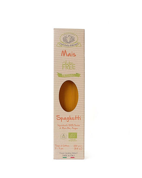 Spaghetti di Mais Senza Glutine bio 250gr