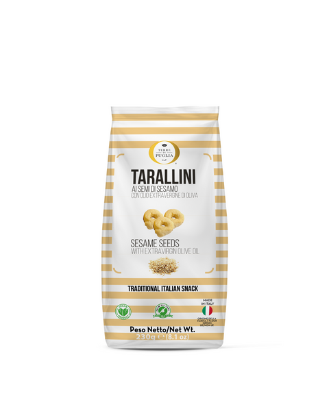 Taralli ai Semi di Sesamo 230 Gr