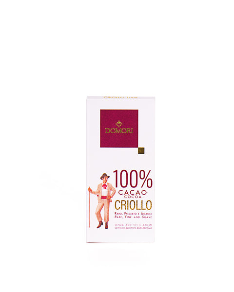 Tavoletta di Cioccolato Fondente 100% 50 gr