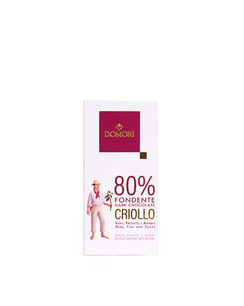 Tavoletta di Cioccolato Fondente 80% - 50 Gr