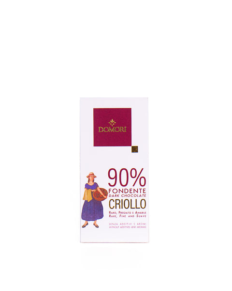 Dark Chocolate Bar 90% - 50 Gr