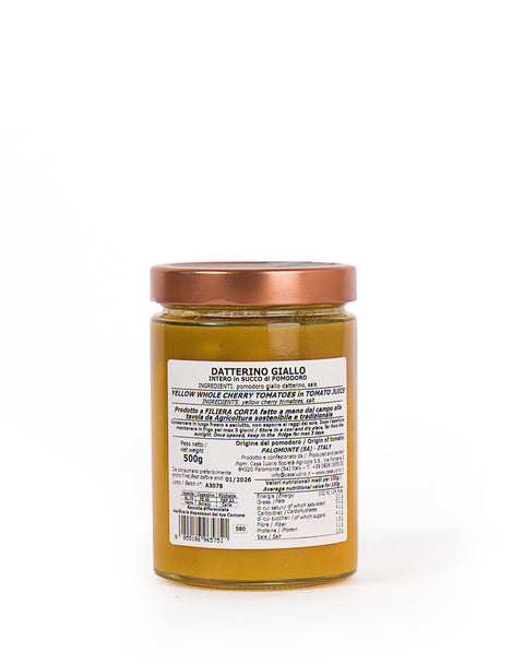 Datterino Giallo in Succo di Pomodoro 500 gr