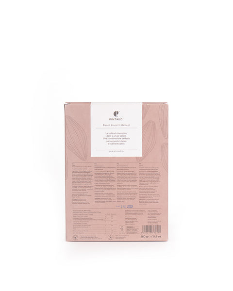 shortbread n. 1 - Gran Cru chocolate and fleur de sel 160 Gr