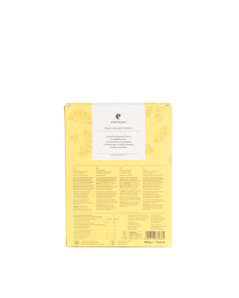 shortbread n. 3 - Val di Noto almonds and Sicilian lemon 160 Gr