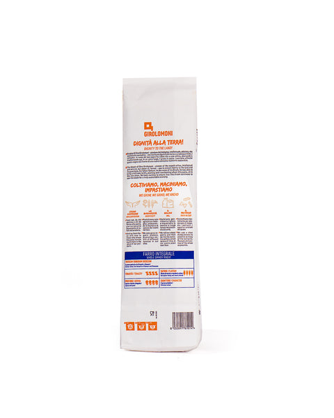 Spaghetti di Farro Integrale Bio 500 Gr
