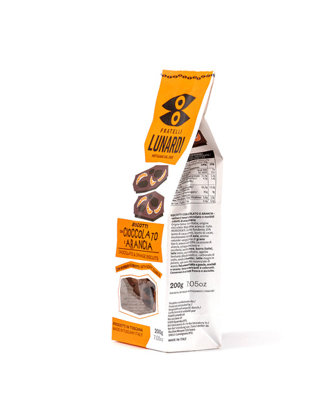Chocolate and Orange Biscuits 200 Gr