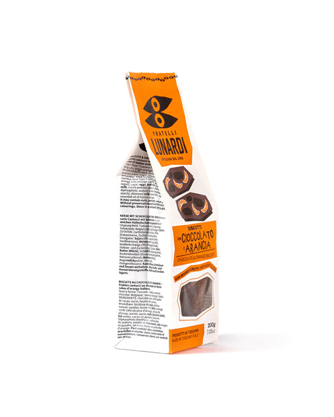 Chocolate and Orange Biscuits 200 Gr