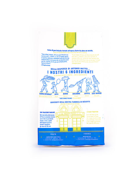 Fette di Pan Briosce Tostate Integrali 200 Gr