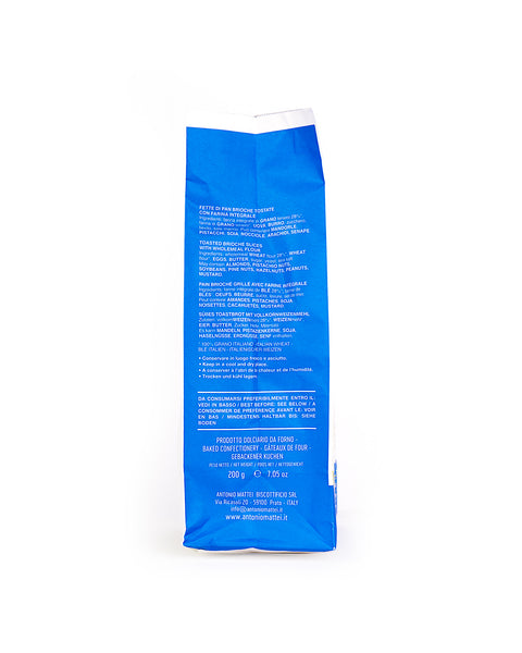 Fette di Pan Briosce Tostate Integrali 200 Gr