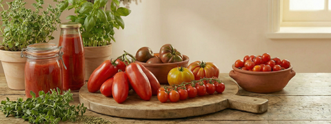 Pomodori, Salse e Condimenti