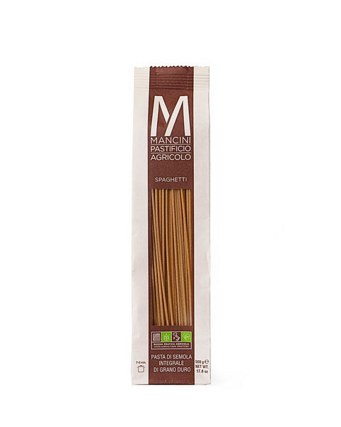 Spaghetti Pasta di Semola Integrale di Grano Duro 500g