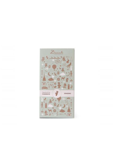 Barretta Cioccolato Fondente Zenzero 100 gr