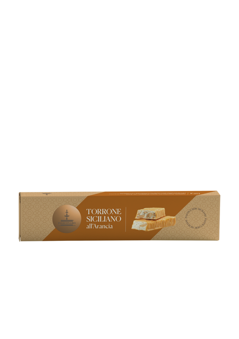 Stecca Torrone All'Arancia 150 gr