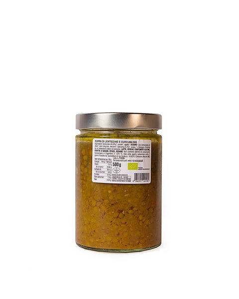 Zuppa Di Lenticchie e Curcuma
