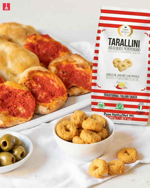 Huile de piment à l'ail Taralli 230 Gr