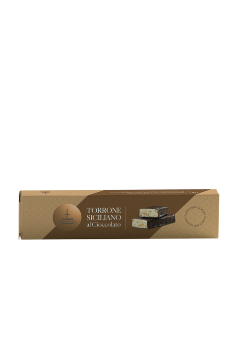 Stecca Torrone Cioccolato Fondente 150 gr