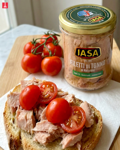 Filets de Thon Rouge à l'Huile Bio Evo de Sicile Igp 320 Gr