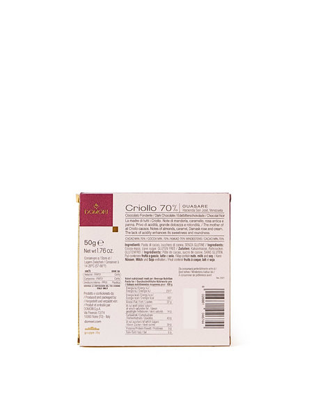 Criollo Guasare 70% Bar - 50 Gr
