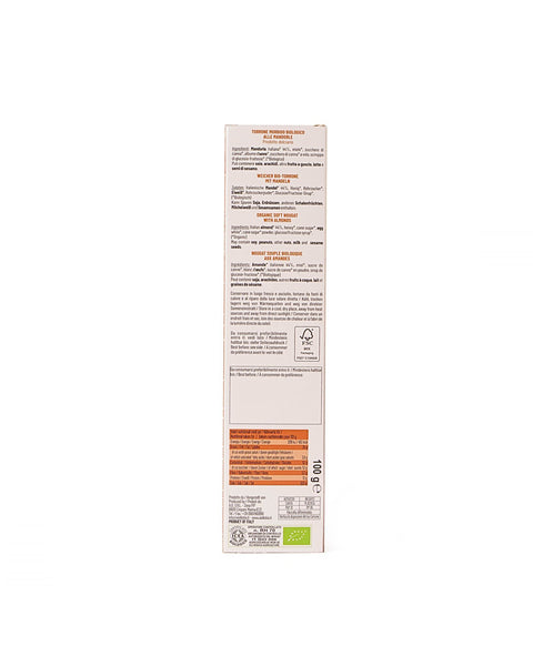 Torrone Morbido alle Mandorle Senza Glutine 100 gr