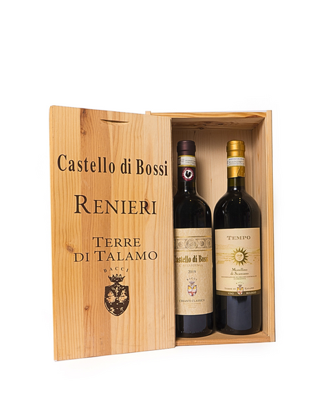 Box composta da Morellino di Scansano e Chianti Classico