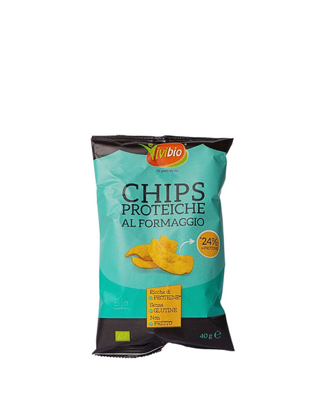 Chips Proteiche al Formaggio 40 Gr
