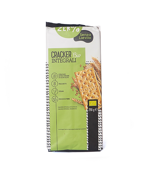 Cracker Bio Integrali senza lievito