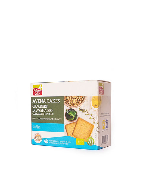 Crackers Oats and Seaweed 250 gr