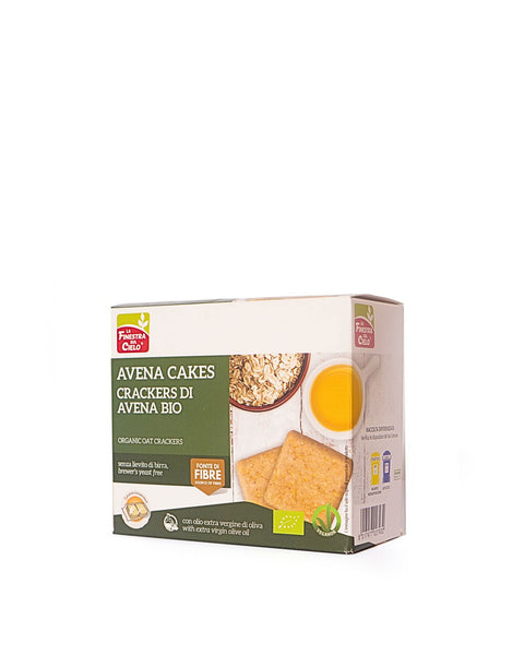 Organic Oat Crackers 250 Gr