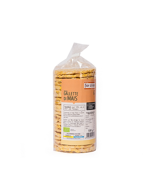 Organic Corn Cakes 100 Gr