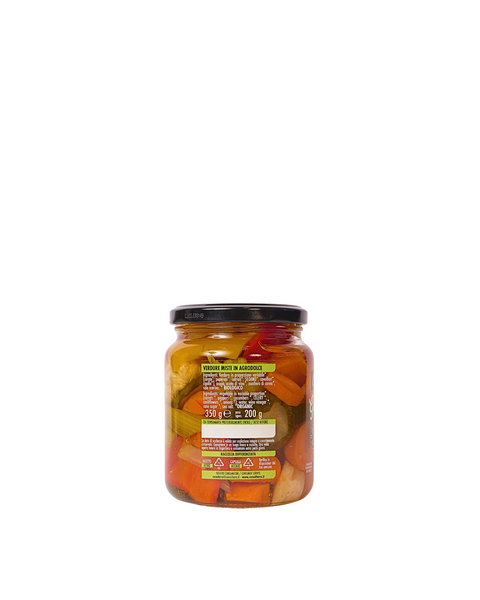 Giardiniera in Agrodolce 350 Gr