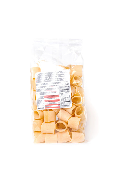 Magnifico Pasta Artigianale Mezzi Paccheri 500gr