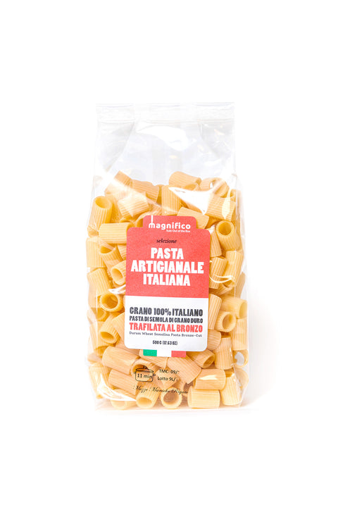 Magnifico Pasta Artigianale Mezze Maniche Rigate 500gr