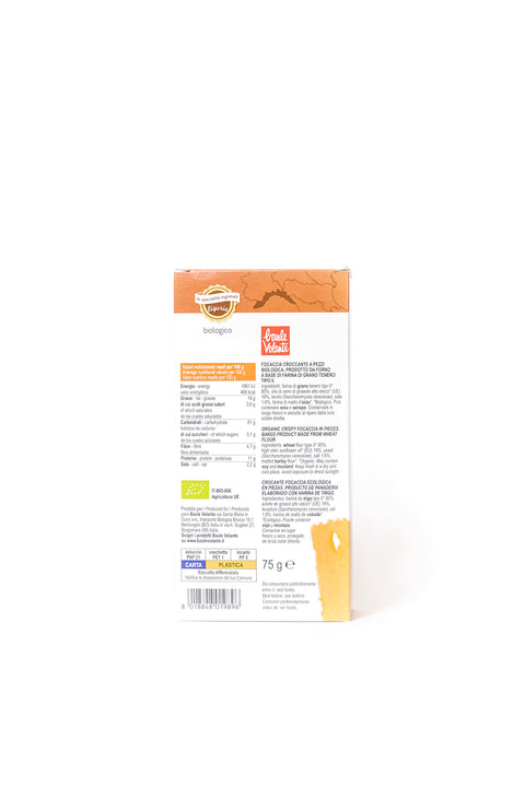 Focaccia Croccante Bio