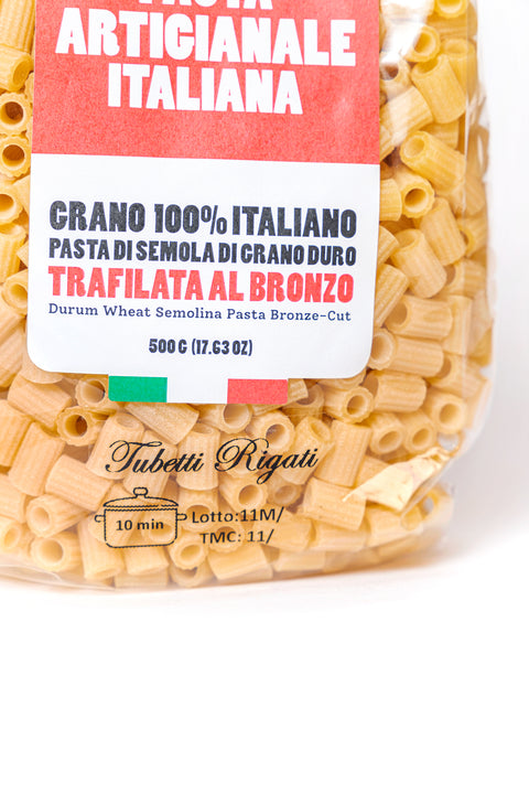 Magnifico Pasta Artigianale Tubetti Rigati 500gr