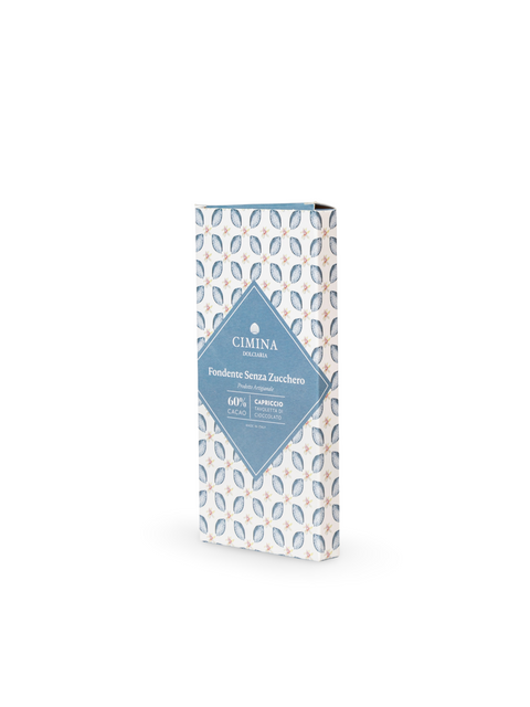 Cioccolato Capriccio Fondente Senza Zucchero 100 Gr