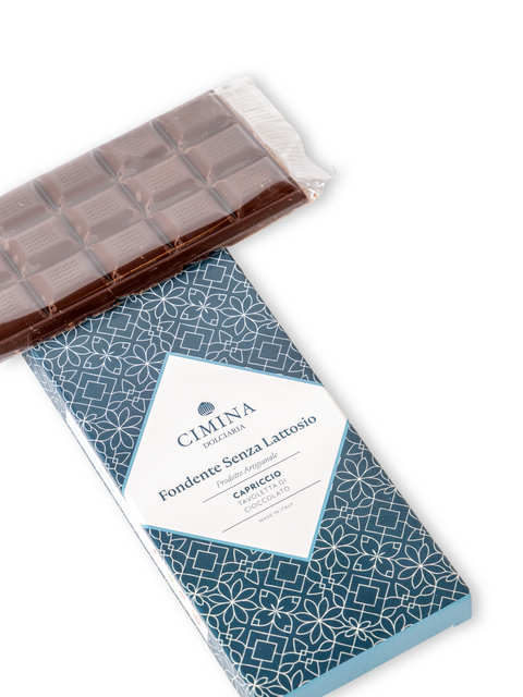 Cioccolato Capriccio Fondente Senza Lattosio 100 Gr