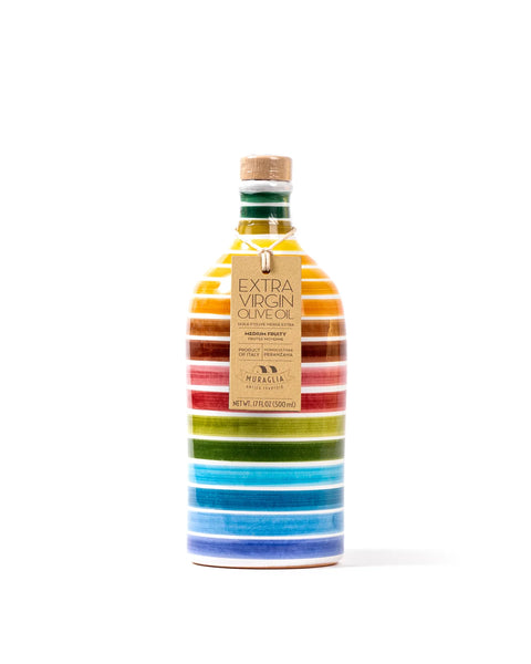 Olio EVO fruttato Arcobaleno Ceramica 500 ML