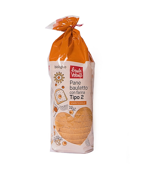 Pane Bauletto con Farina Semintegrale Tipo 2 400 gr