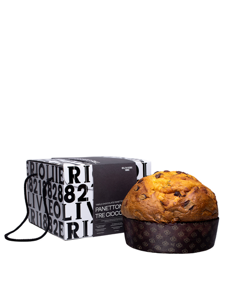 Panettone met Drie Chocolade 750 gr
