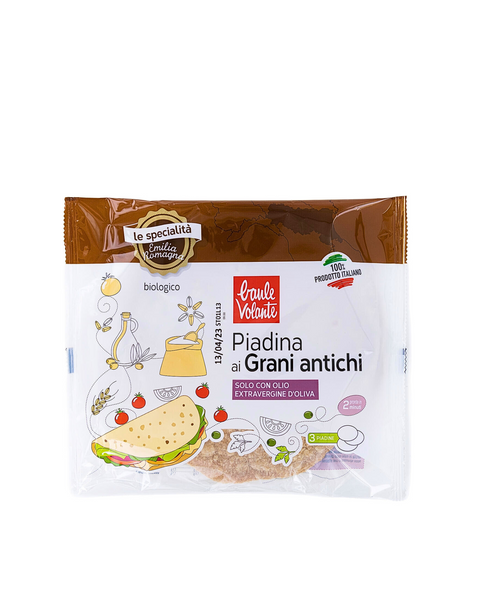 Organic Piadina with Ancient Grains 240 gr