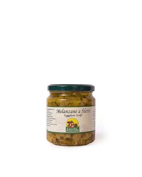 Fillets of aubergines in oil 280 Gr