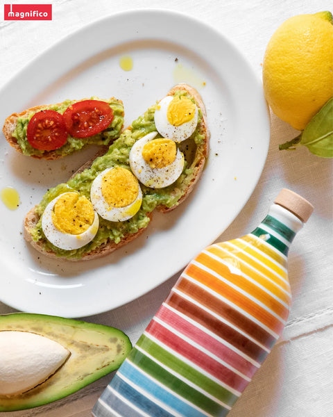 Olio EVO fruttato Arcobaleno Ceramica 500 ML